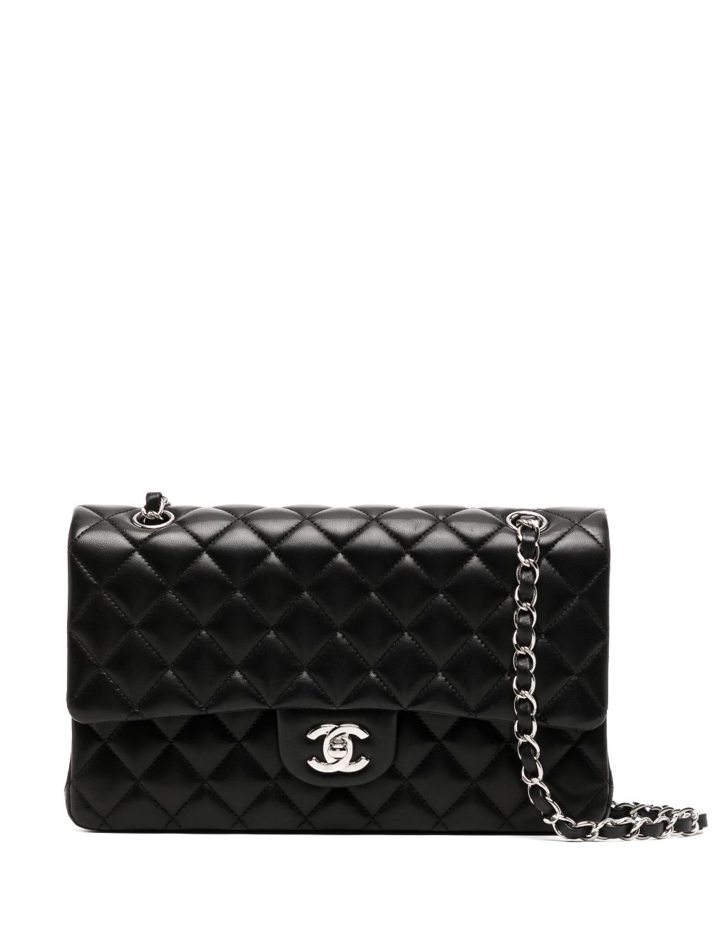 UhfmrShops  chanel pre owned 2014 chain double flap shoulder bag