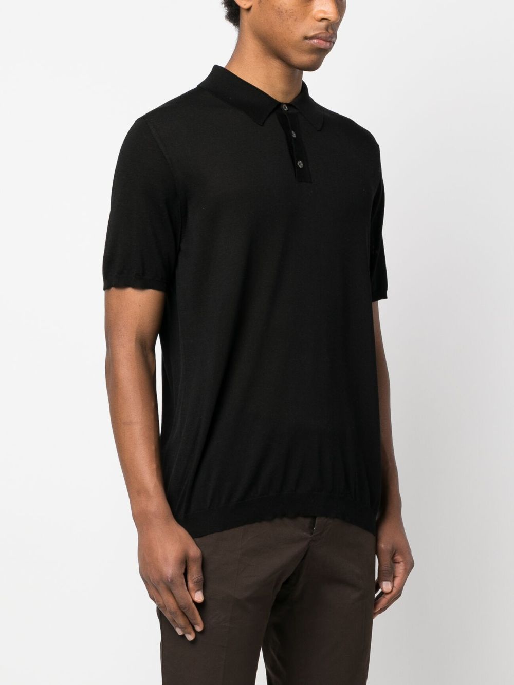 Roberto Collina short-sleeve Silk Polo Shirt - Farfetch