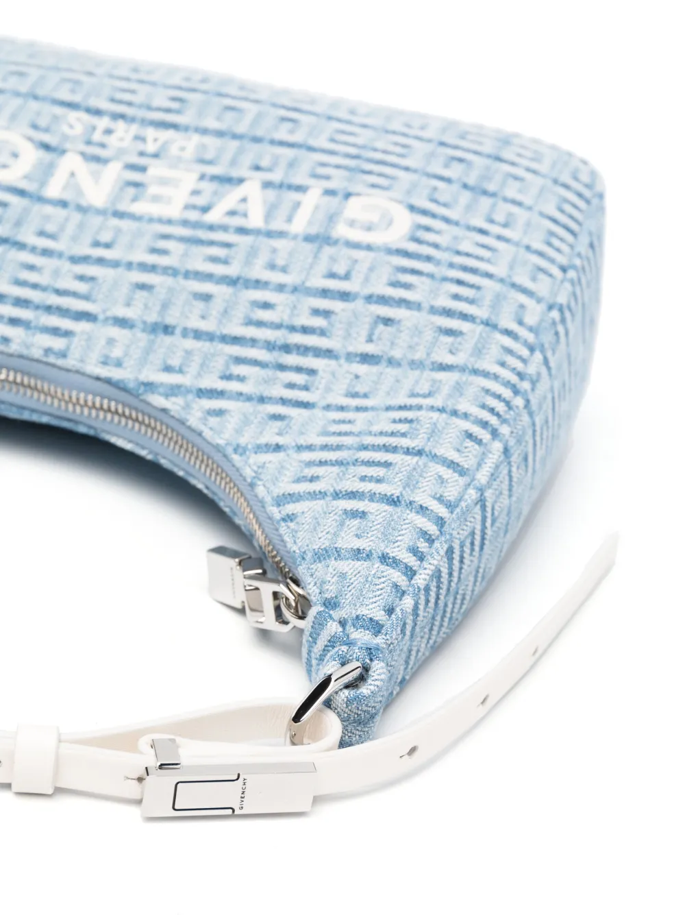 Givenchy Schoudertas met monogram jacquard Blauw