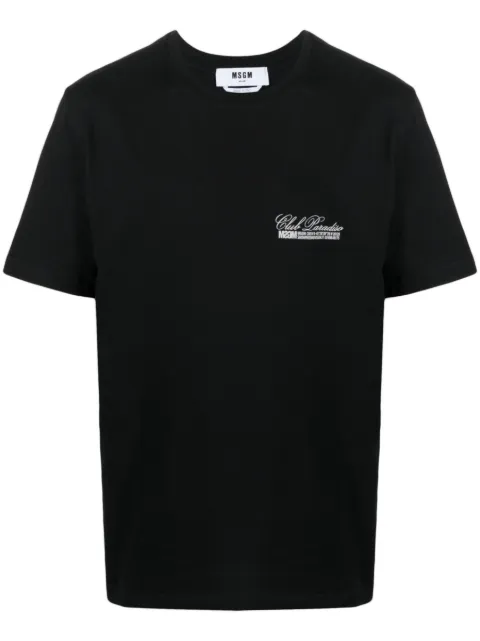 MSGM ロゴ Tシャツ 