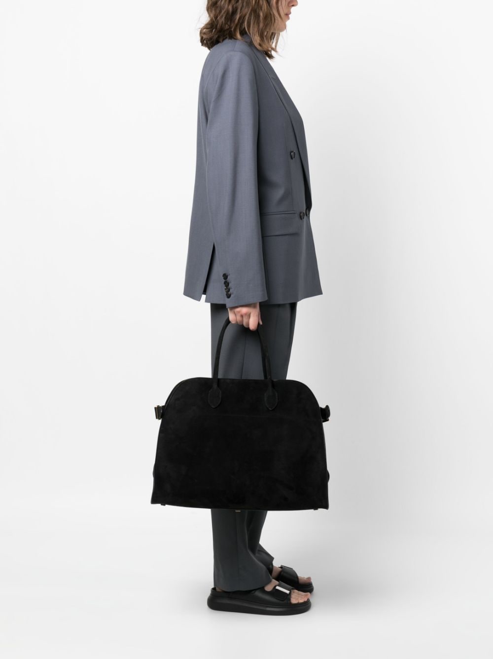 The Row Margaux 17 shopper - Zwart