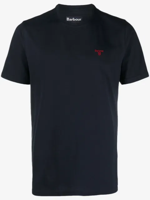 Barbour T-shirt con ricamo