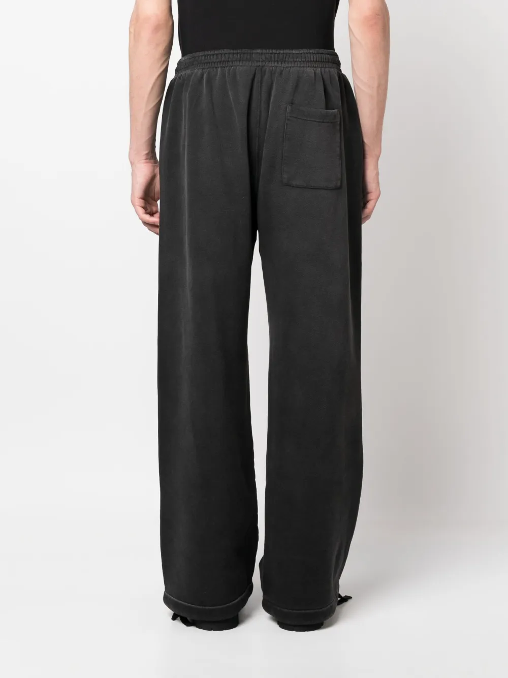 Off-white Logo-print Track Pants In Black