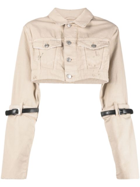 Coperni cropped denim jacket Women