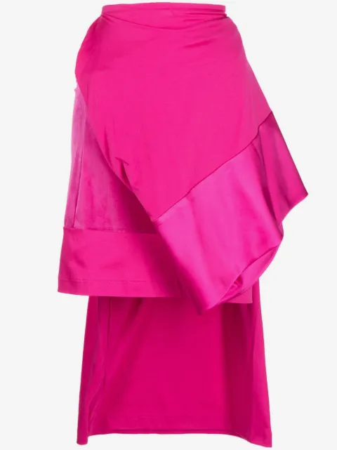 Undercover asymmetric midi skirt 