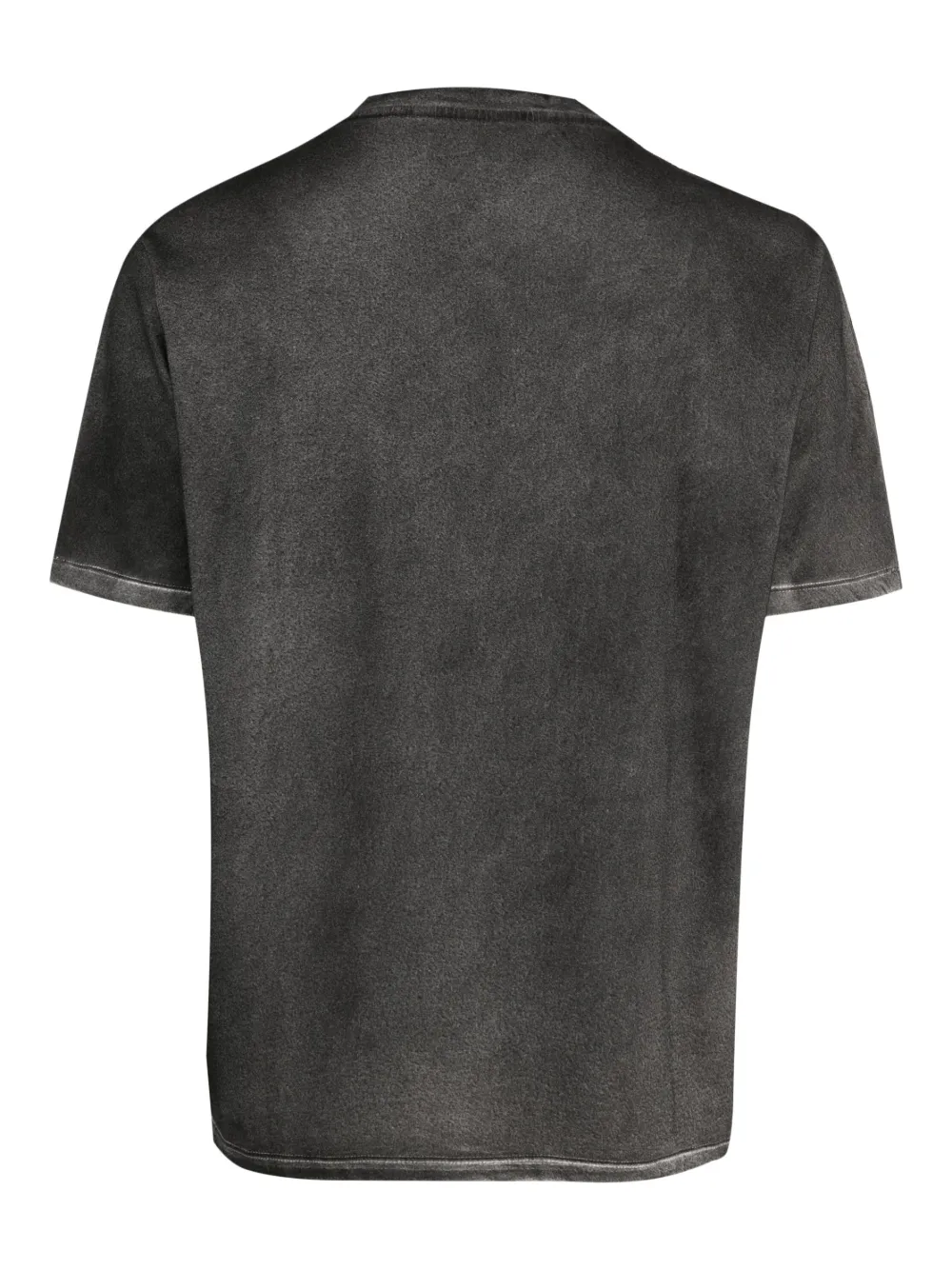 Shop Majestic V-neck Short-sleeve T-shirt In Grey