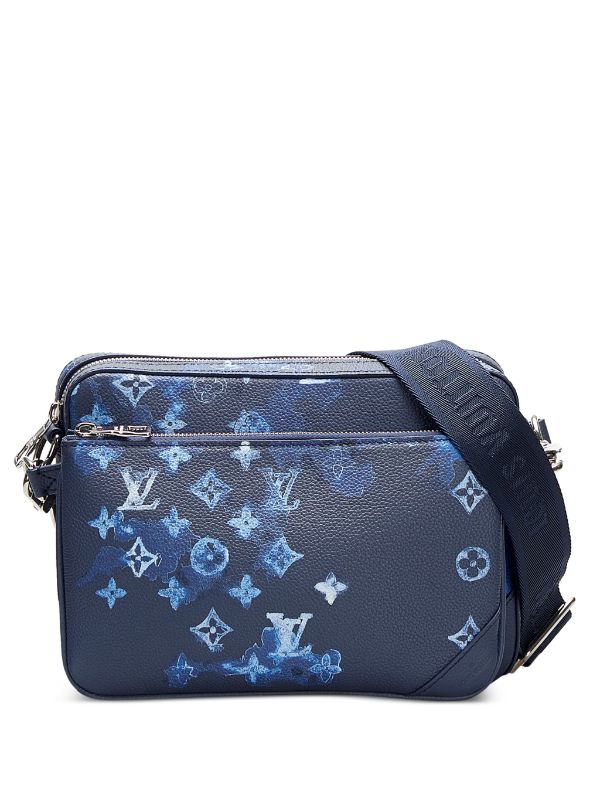 Túi Nữ Louis Vuitton Neverfull MM Tote Bag Dark Blue M46220  LUXITY