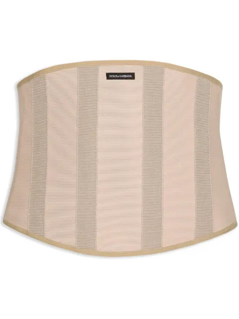 Dolce & Gabbana touch-strap corset-style belt