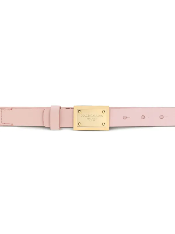 Dolce&Gabbana Rose Pink Belt Dolce & Gabbana DG Hot Pink Belt! Very Rare Pink. NEW W  main image 2
