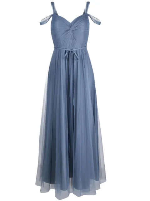Marchesa Notte Schulterfreies Abendkleid