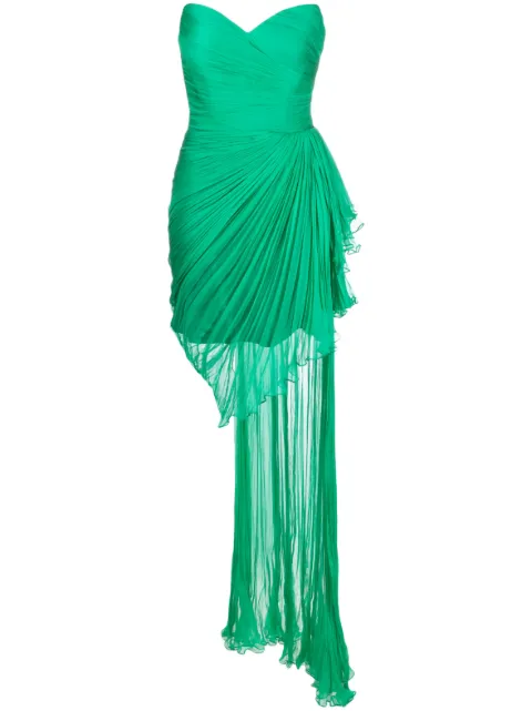 Iris Serban vestido corto de seda con limones estampados