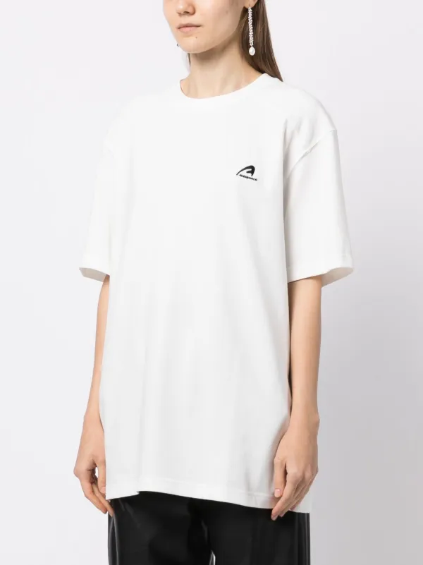 ★Ader Error★Ae Logo Tshirt - Black / White ◆送料・関税込 ☆送料・関税込☆Ader Error☆TTS t-shirt☆ (ADERERROR/Tシャツ