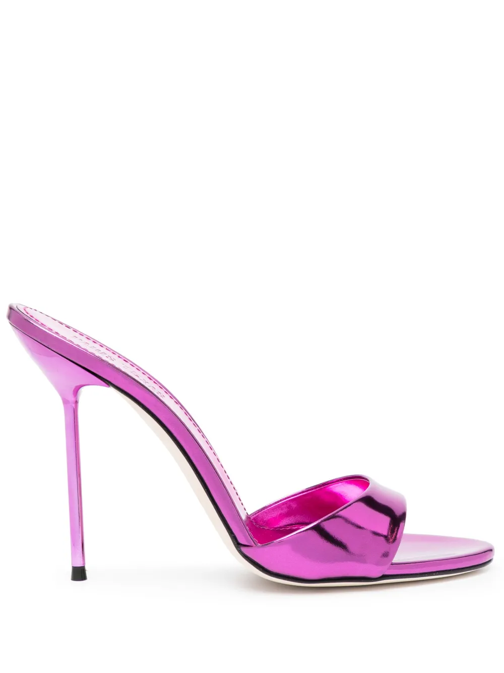 Paris Texas Lidia 100mm Leather Mules In Pink