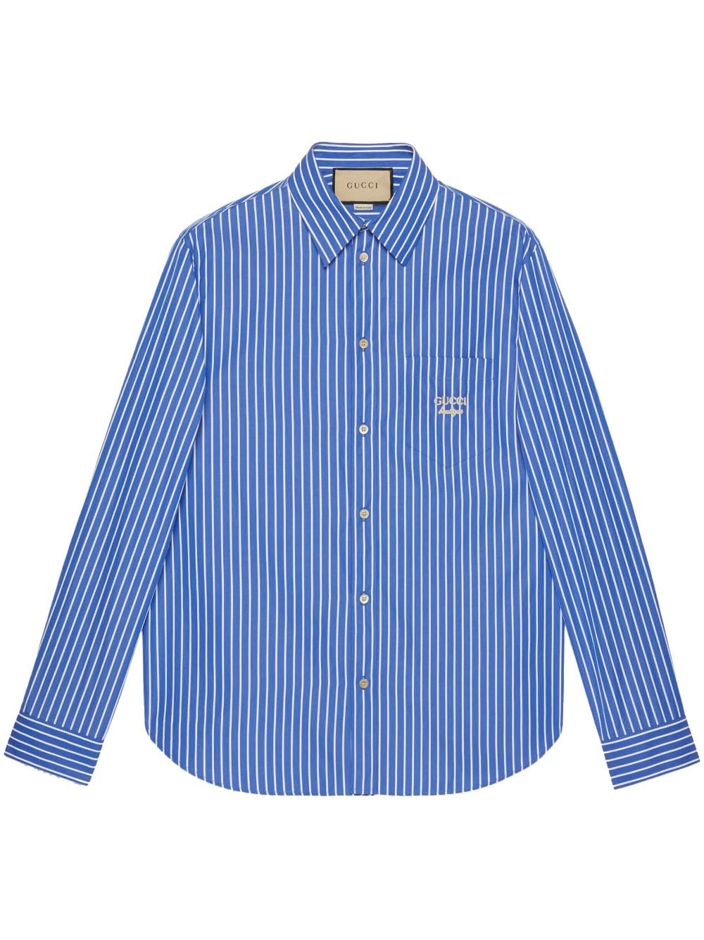Gucci Button-Down Shirt in Light Blue Cotton ref.872625 - Joli Closet