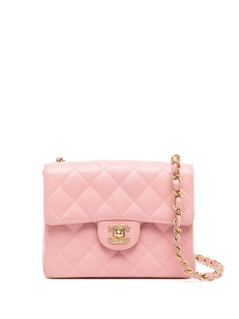 HOT SALE CHANEL 2005 mini square Classic Flap shoulder bag Women