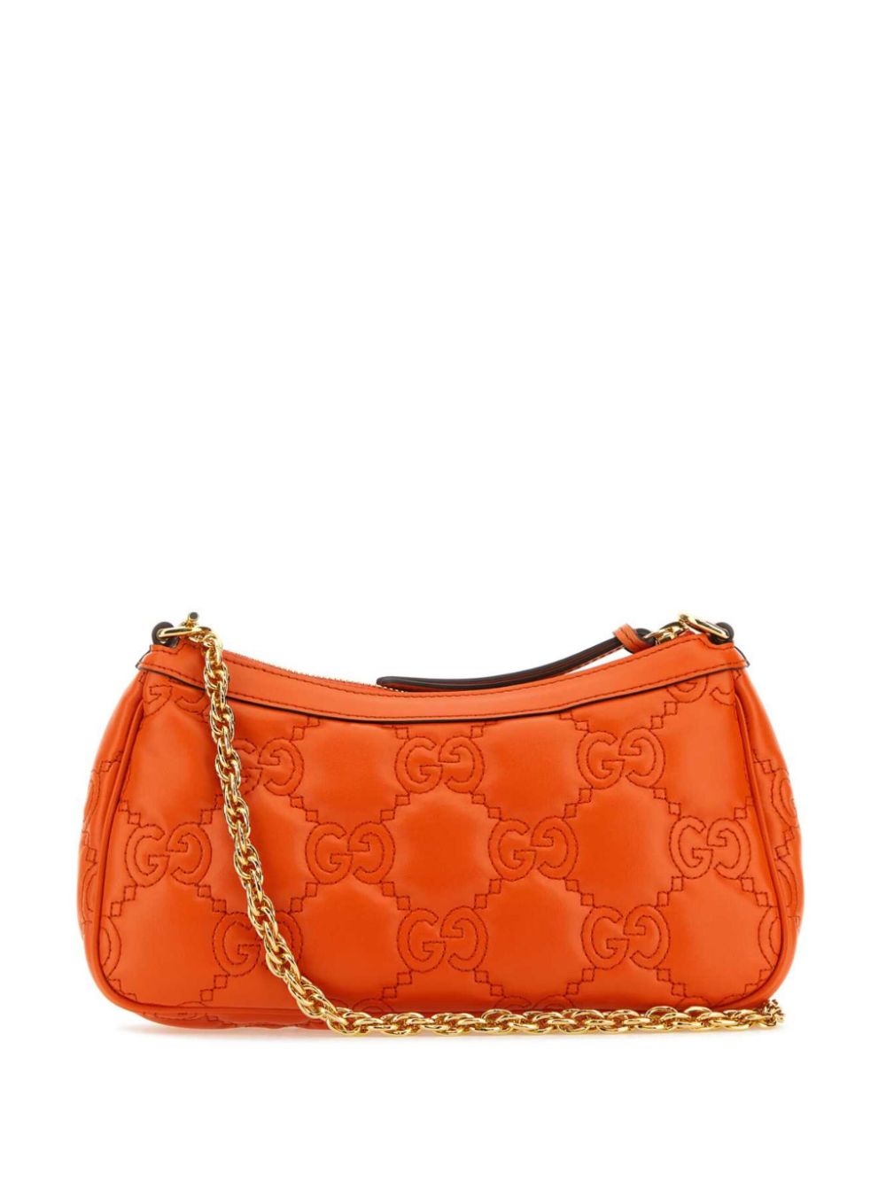 Gucci GG matelassé shoulder bag - Orange