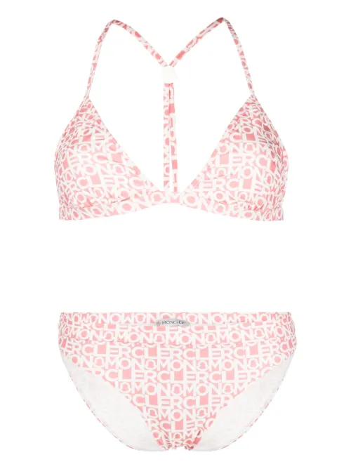 Bikini à logo imprimé - Moncler - Modalova