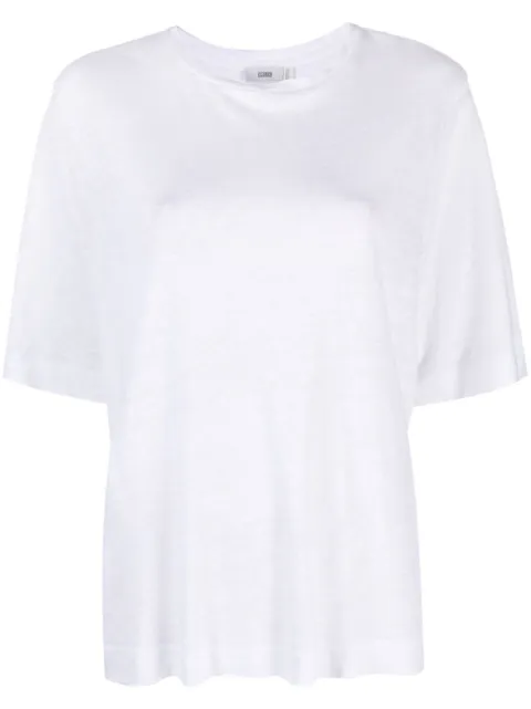 Closed linen short-sleeve T-shirt