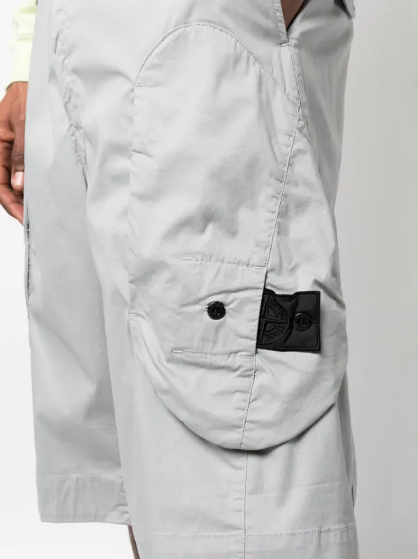 Stone Island Shadow Project サルエルショーツ | グレー | FARFETCH JP