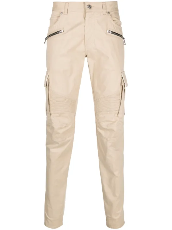 Balmain straight leg Cargo Pants Neutrals FARFETCH AU
