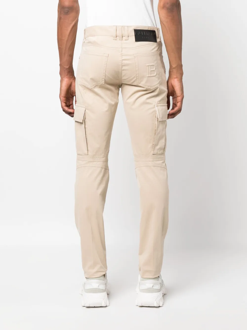 BALMAIN STRAIGHT-LEG CARGO PANTS 