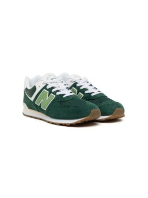 New Balance 550 White/Team Forest Green Sneakers - Farfetch