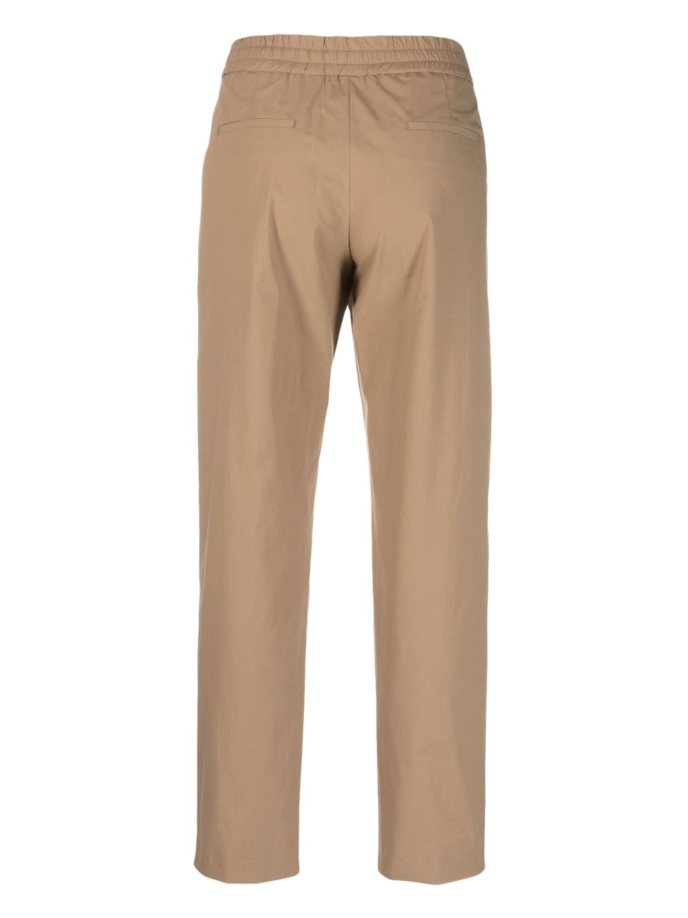 PT Torino drawstring straight-leg trousers - Bruin