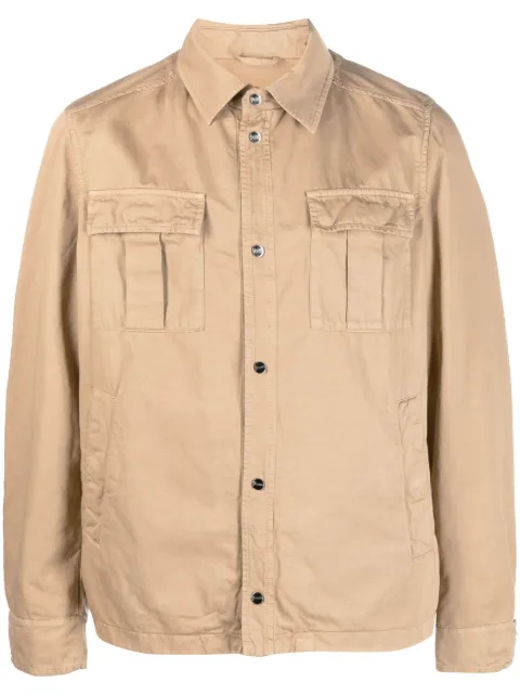 Herno button-up shirt jacket