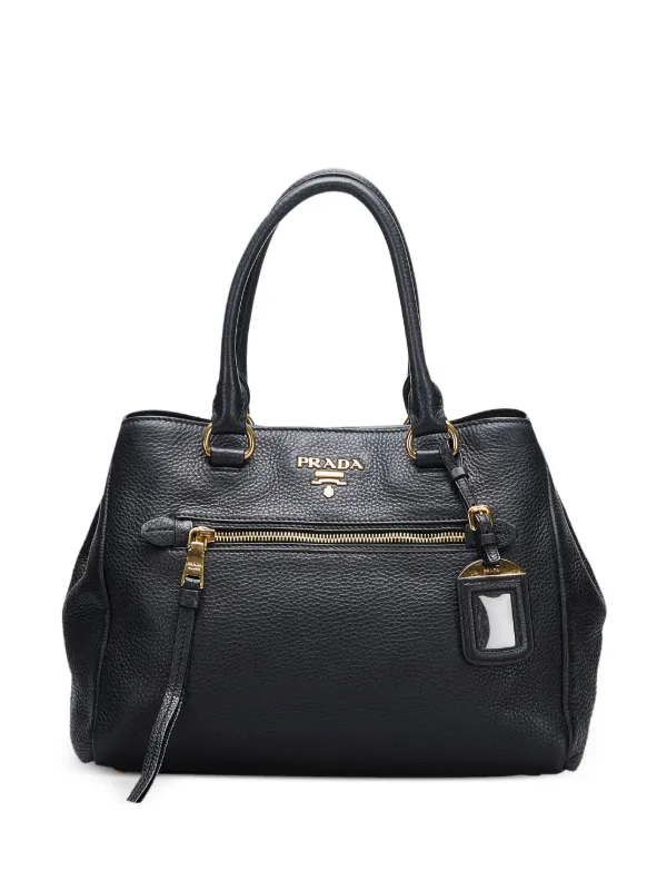 Prada Pre-Owned Vitello Phenix Shoulder Bag - Farfetch