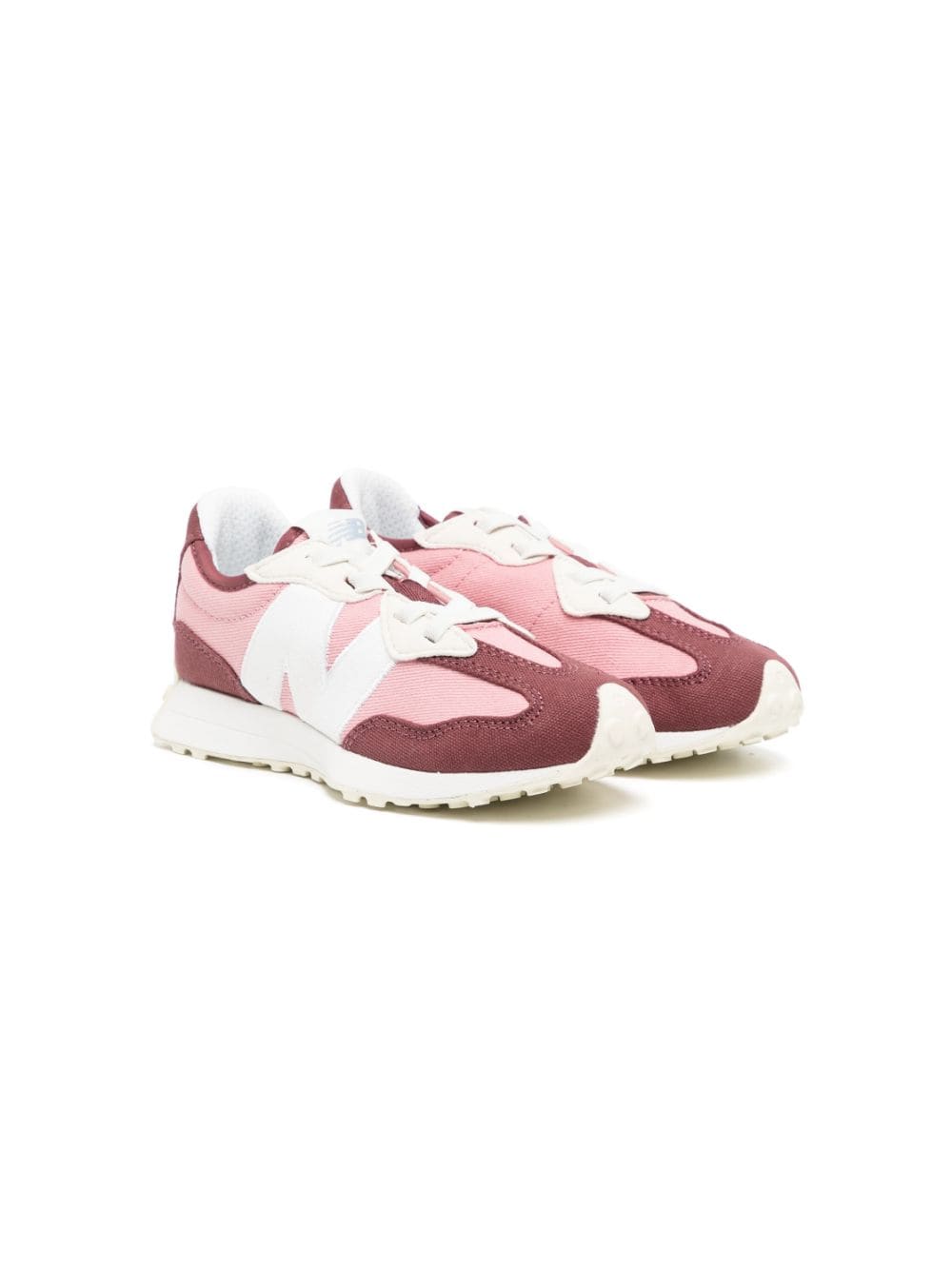 New Balance Kids' 327 Bungee Lace-up Trainers In Pink | ModeSens