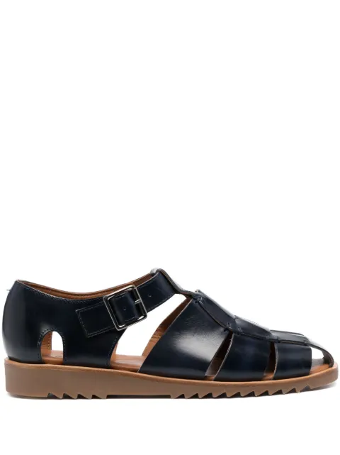 Paraboot buckle-fastening cut-out sandals