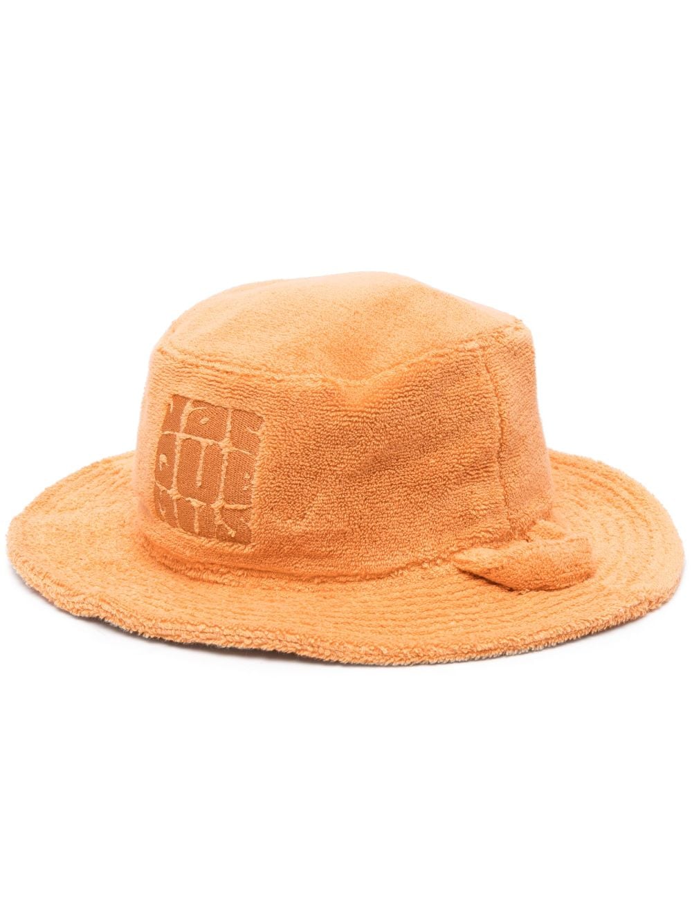JACQUEMUS LE BOB BANDHO TERRY-CLOTH BUCKET HAT