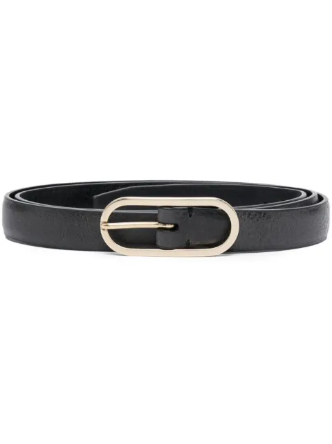 PT Torino snakeskin-effect calf-leather belt