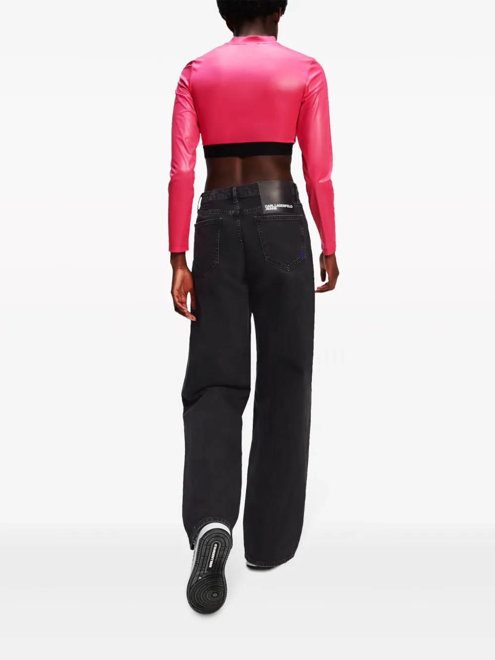 Karl Lagerfeld Jeans Ruimvallende jeans Zwart