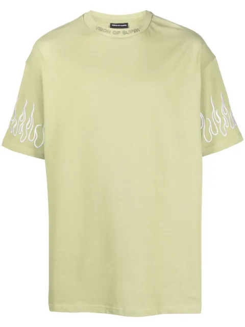 Vision Of Super t-shirt en coton à broderies