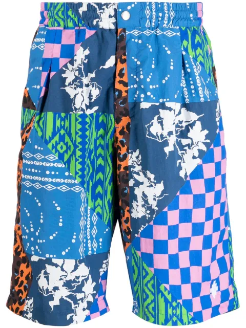 Marcelo Burlon County of Milan bermudas con paneles