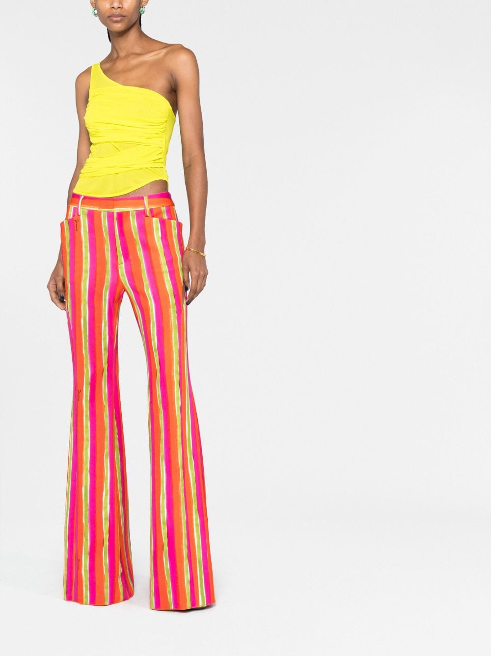 Dsquared2 Flared broek - Roze