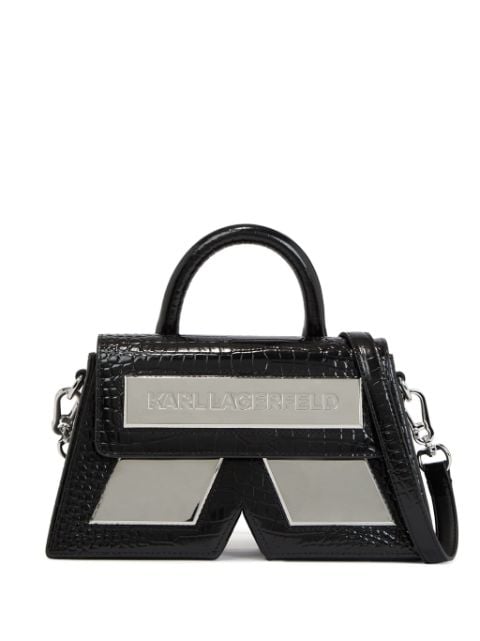 Karl Lagerfeld Icon K クロコパターン バッグ