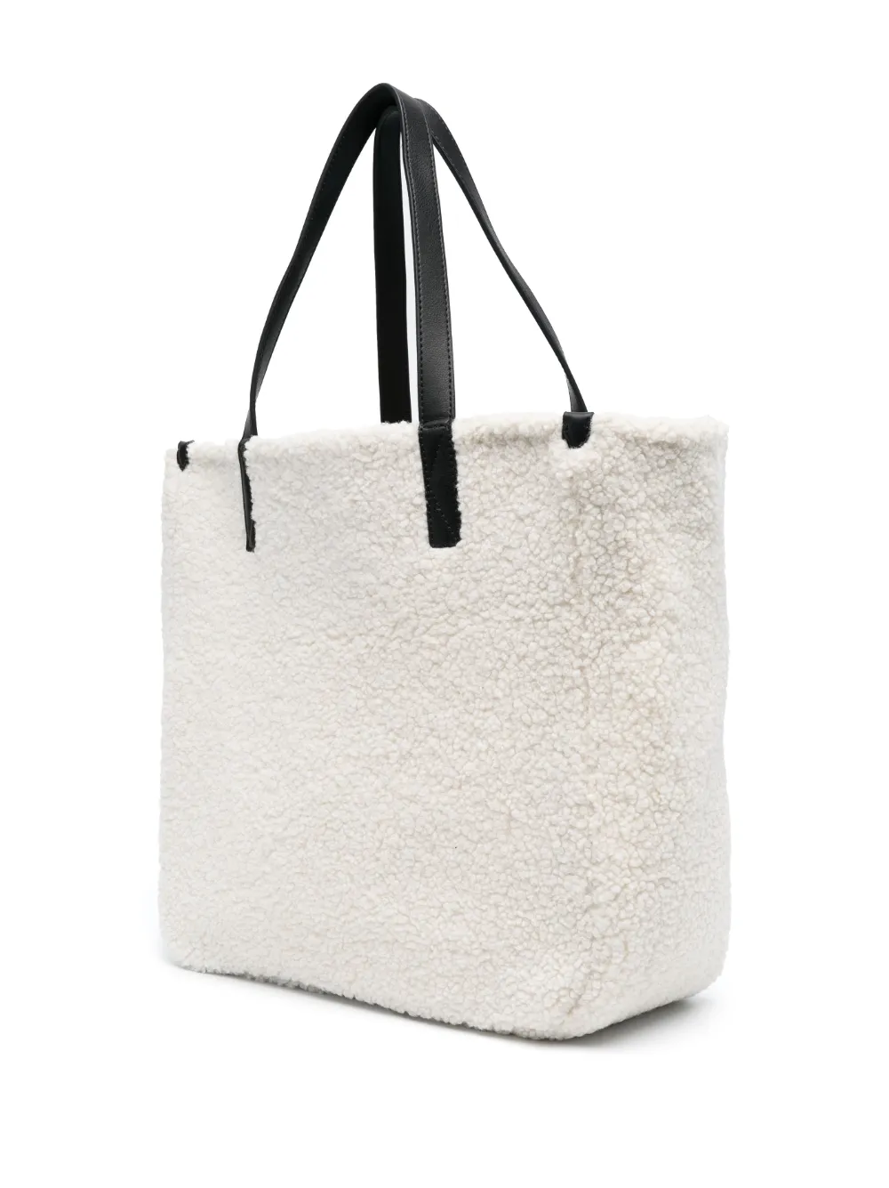 Shop Karl Lagerfeld K/ikonik 2.0 Reversible Tote Bag In White