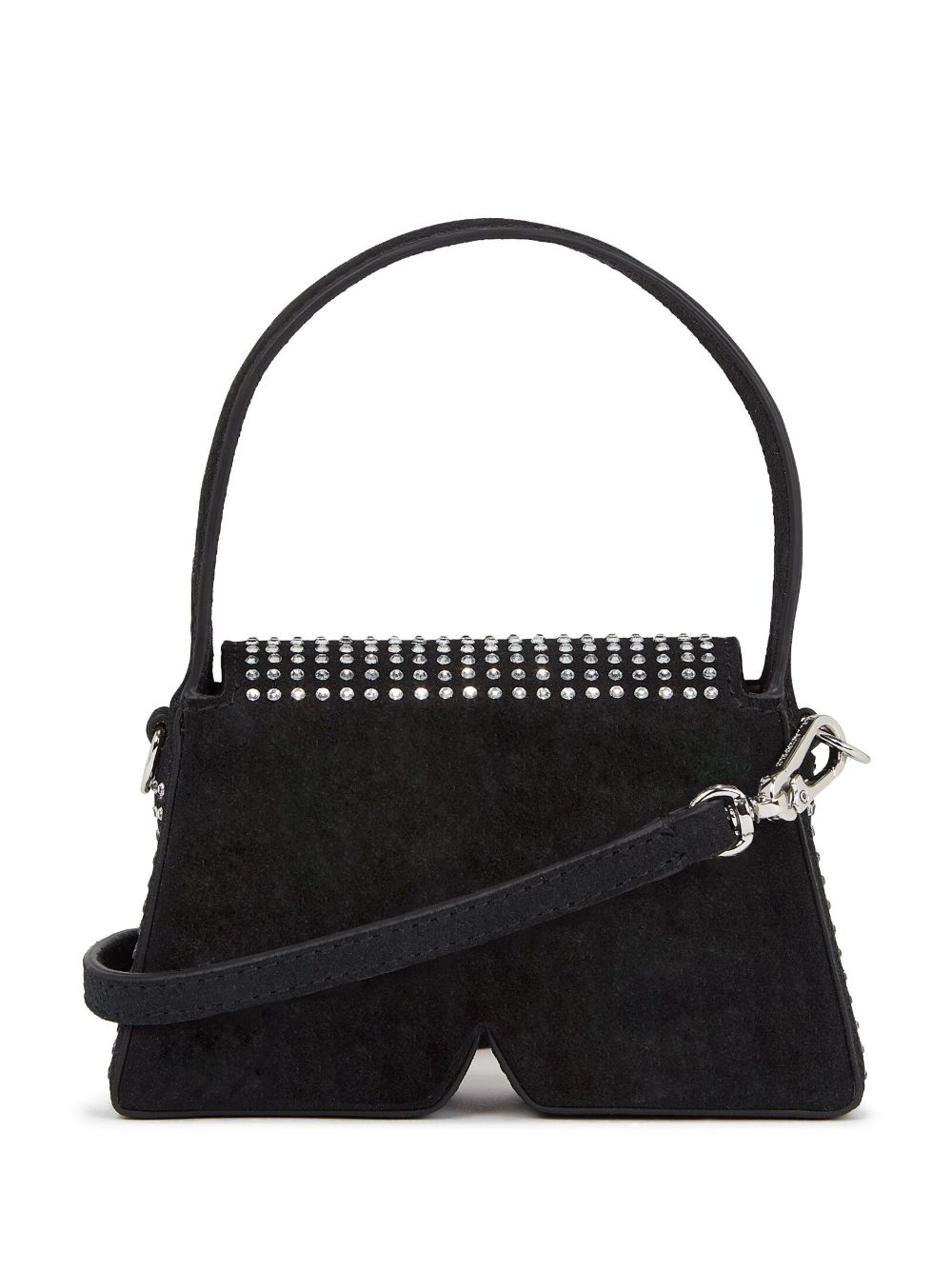 Karl Lagerfeld IKON K crystal-embellished nano bag WOMEN