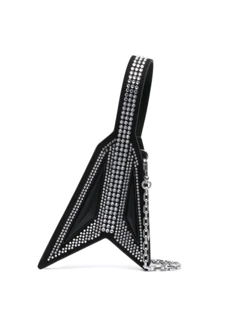 Karl Lagerfeld K/Guitar leather clutch bag