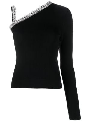 Karl Lagerfeld Tweed monogram-sleeve Hoodie - Farfetch