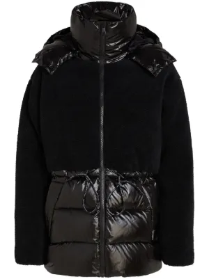 Karl lagerfeld shawl hot sale collar puffer jacket