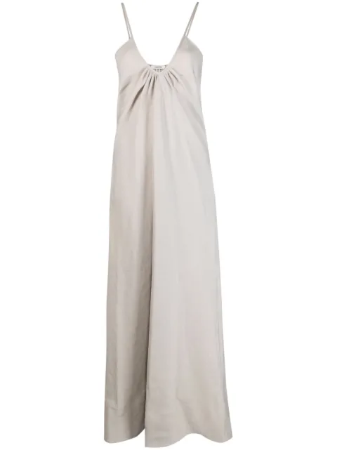Dorothee Schumacher V-neck maxi dress 140114 - 0
