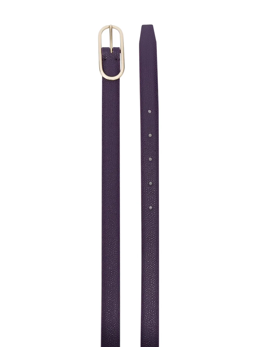 PT Torino oval-shaped buckle belt - Paars