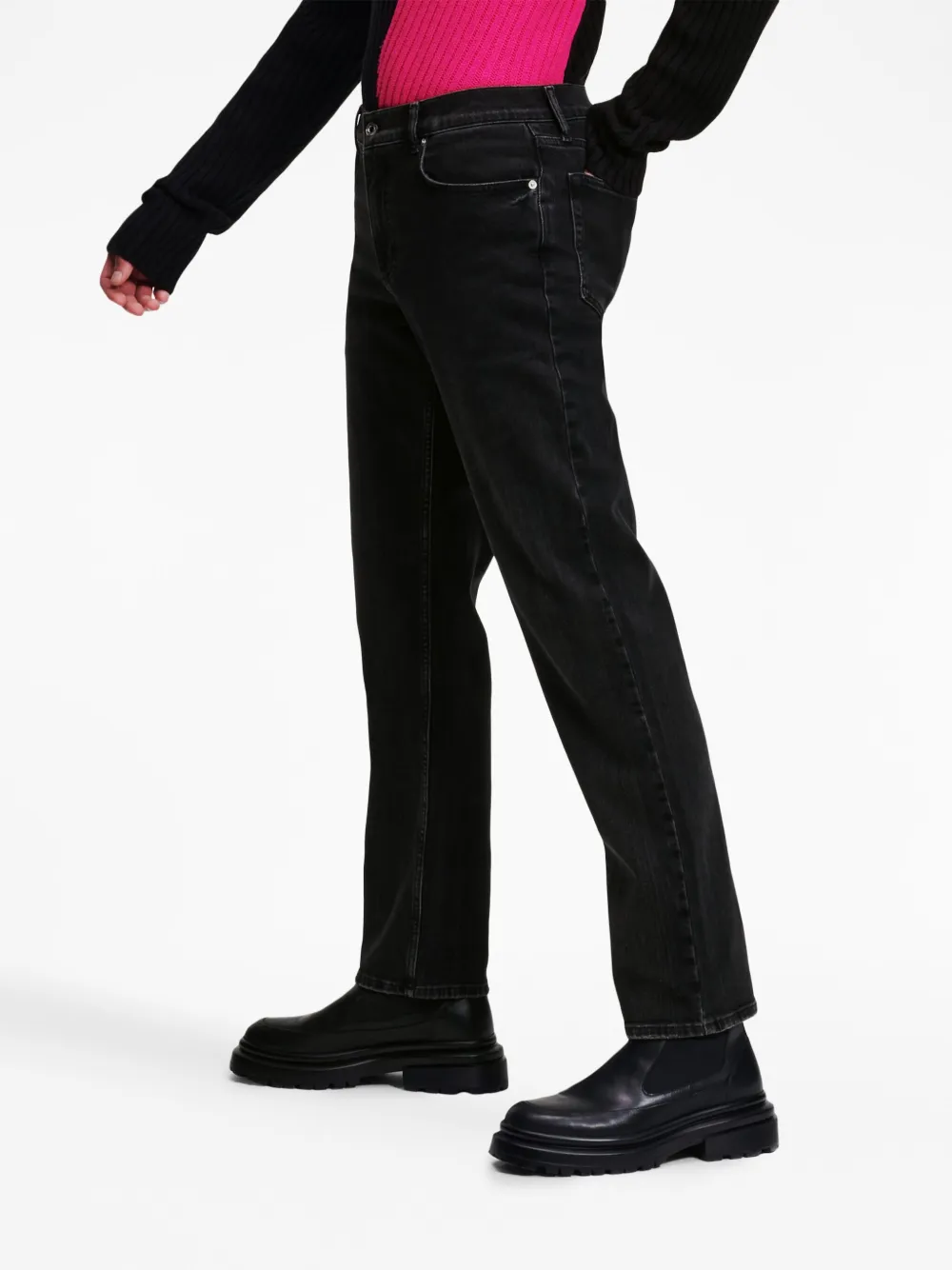 Karl Lagerfeld Jeans Straight jeans Zwart