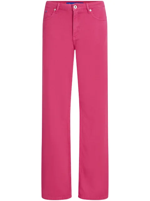 Karl Lagerfeld Jeans high-rise wide-leg jeans