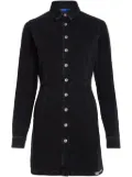 Karl Lagerfeld Jeans logo-patch denim minidress - Black