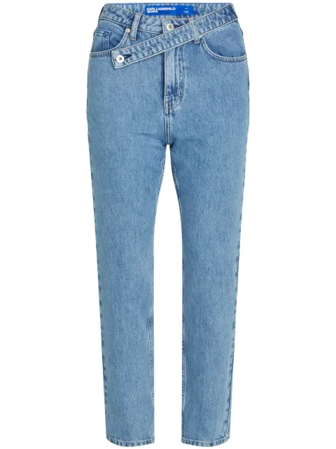 Karl Lagerfeld Jeans high-rise skinny-cut jeans