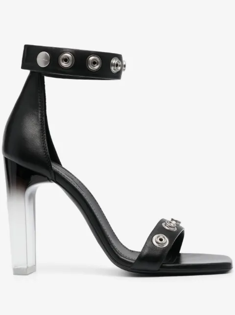 Rick Owens 100mm eyelet-detail sandals